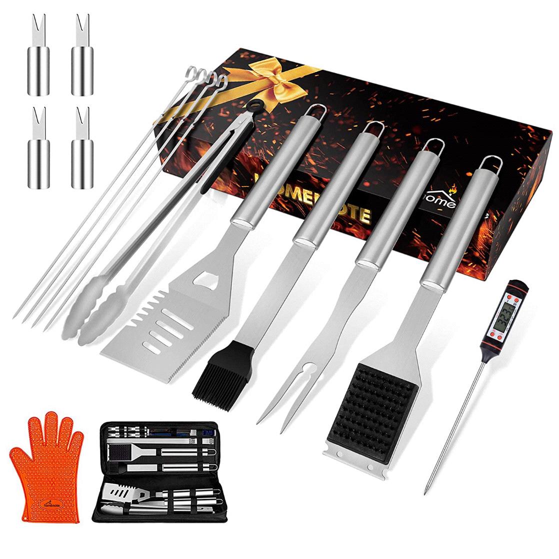 Homenote Stainless Steel Grilling Tools