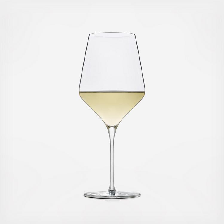 Libbey 4 Piece Classic Wine Glass, 14 Oz, Clear/white Set of 4