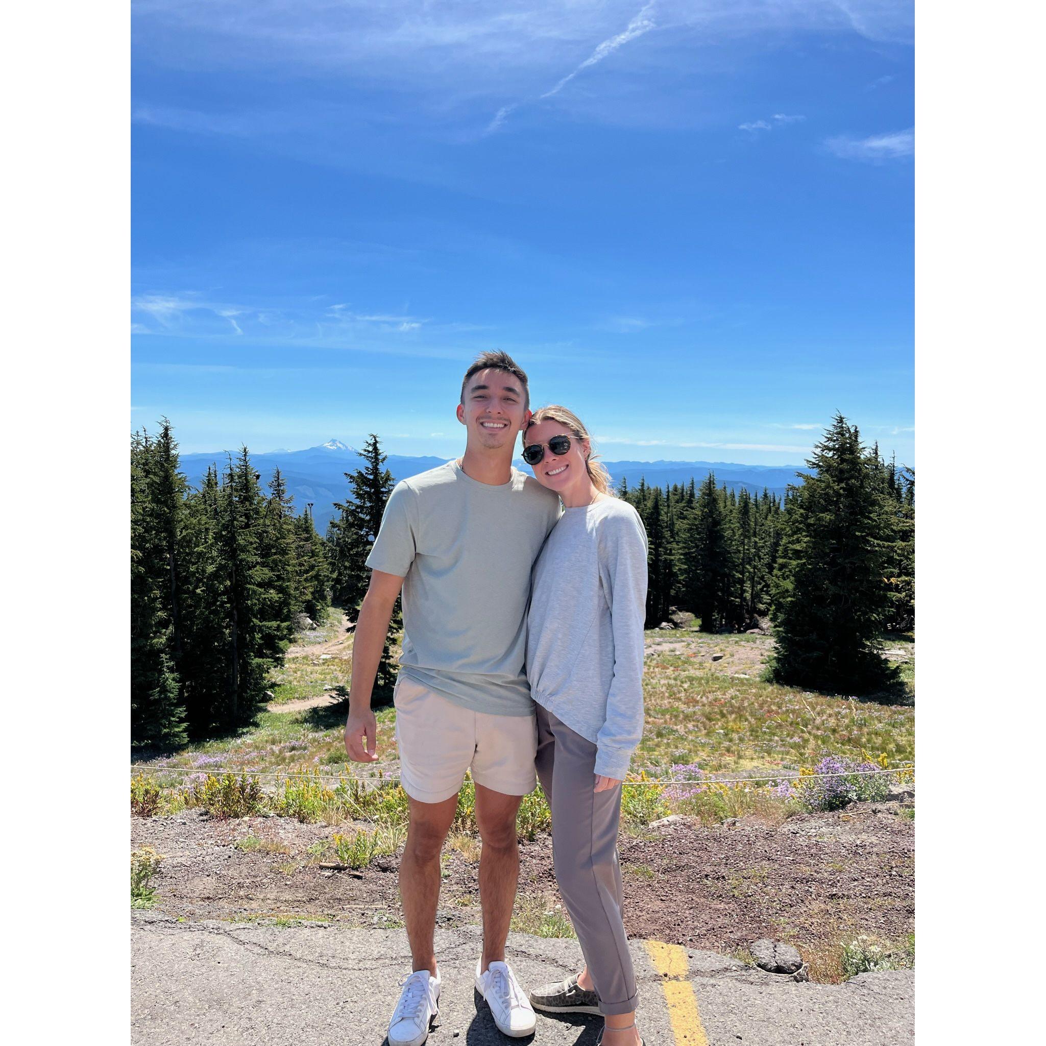 portland - Kelly got to see where Lauren grew up including mt. hood/alpine slides, cannon beach/haystack rock, and multnomah falls