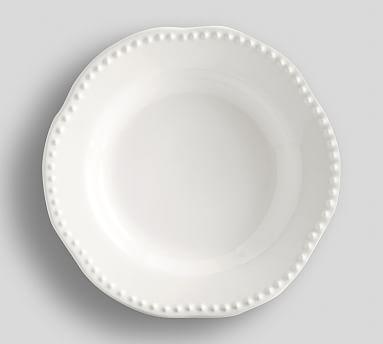 Emma Beaded Stoneware Salad Plates