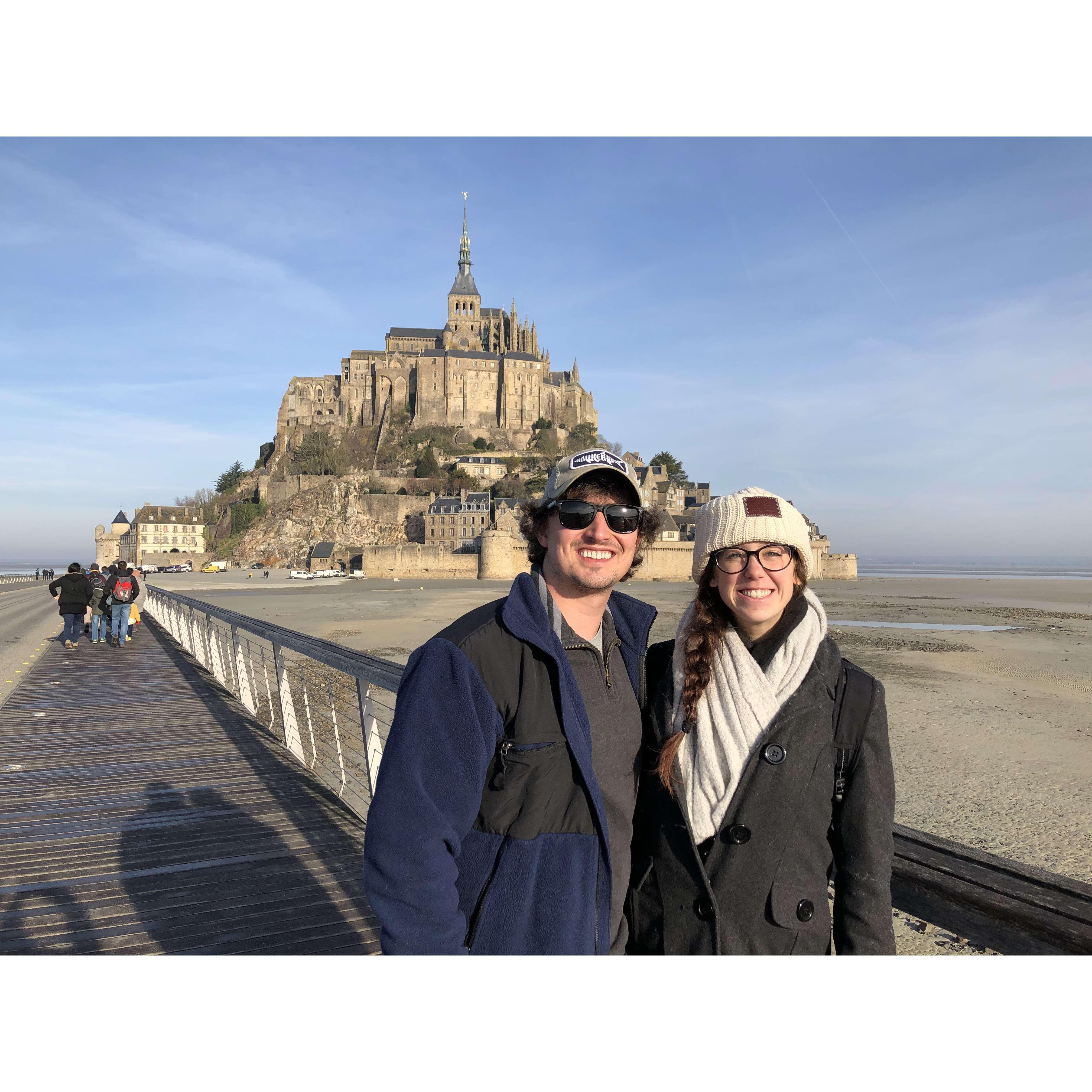 Mont Saint-Michel in Normandy, France ~ 2019