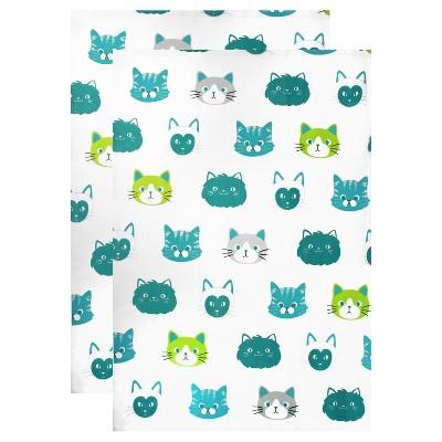 2pk Cats Kitchen Towel 20"x 30" - MUkitchen