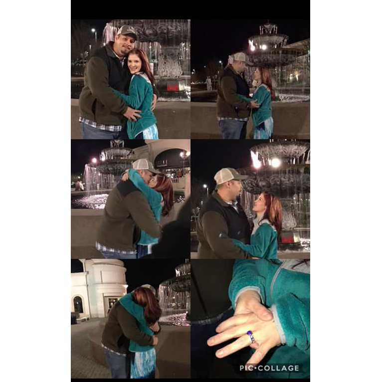 The Proposal At Bridgestreet Mall In Huntsville, Al Before Watching Violets Favorite Movie Fifty Shades Darker