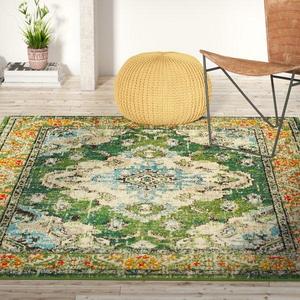 Annabel Green Area Rug