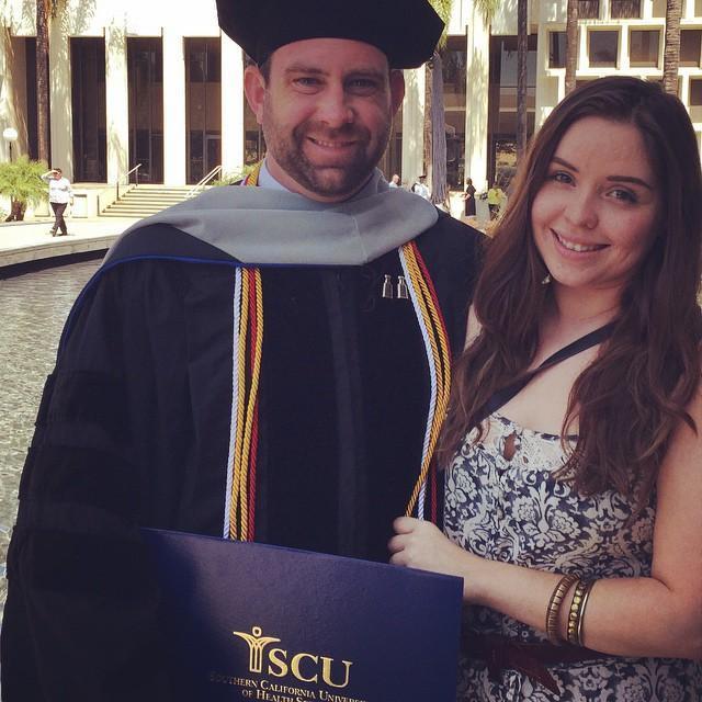 The day Niko graduated from Chiropractic school - May 2015