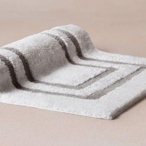 Grey Frame Bath Rug