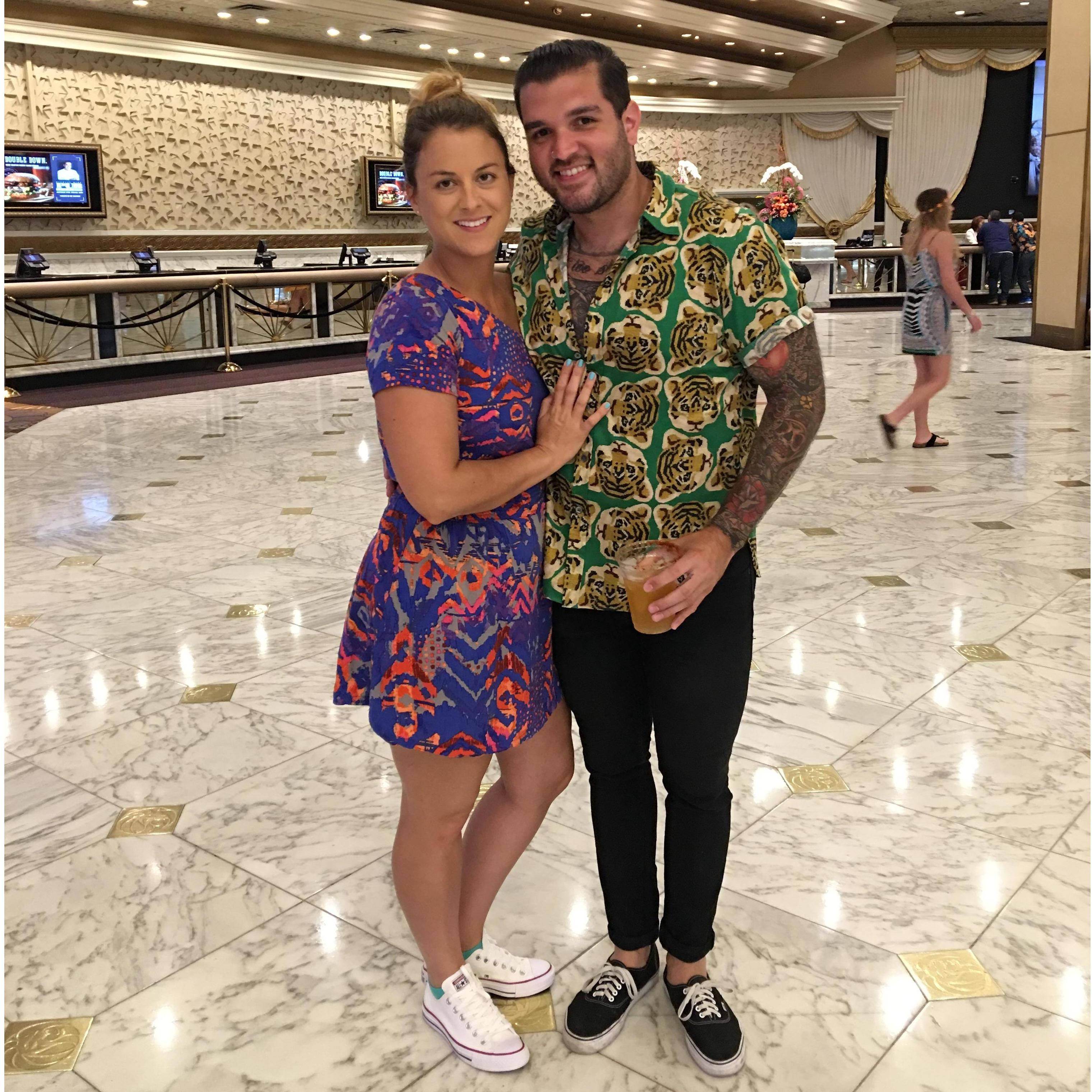 One of our many Vegas trips 7/30/16