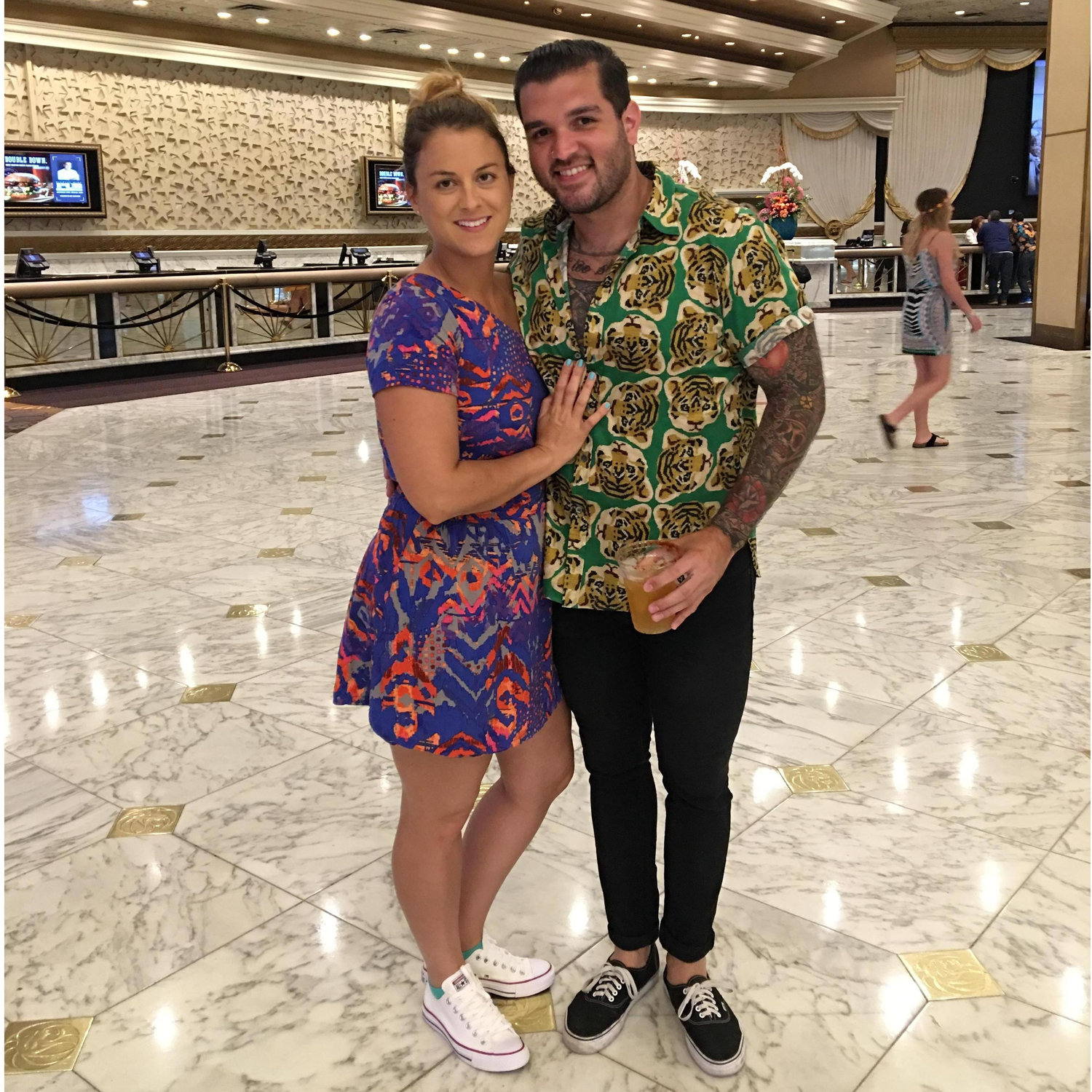 One of our many Vegas trips 7/30/16