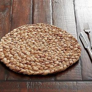 Water Hyacinth Round Placemat, Set of 4