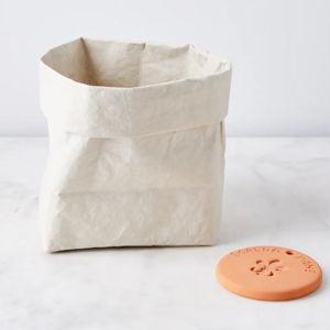 Bread Bag & Terracotta Bread Warmer