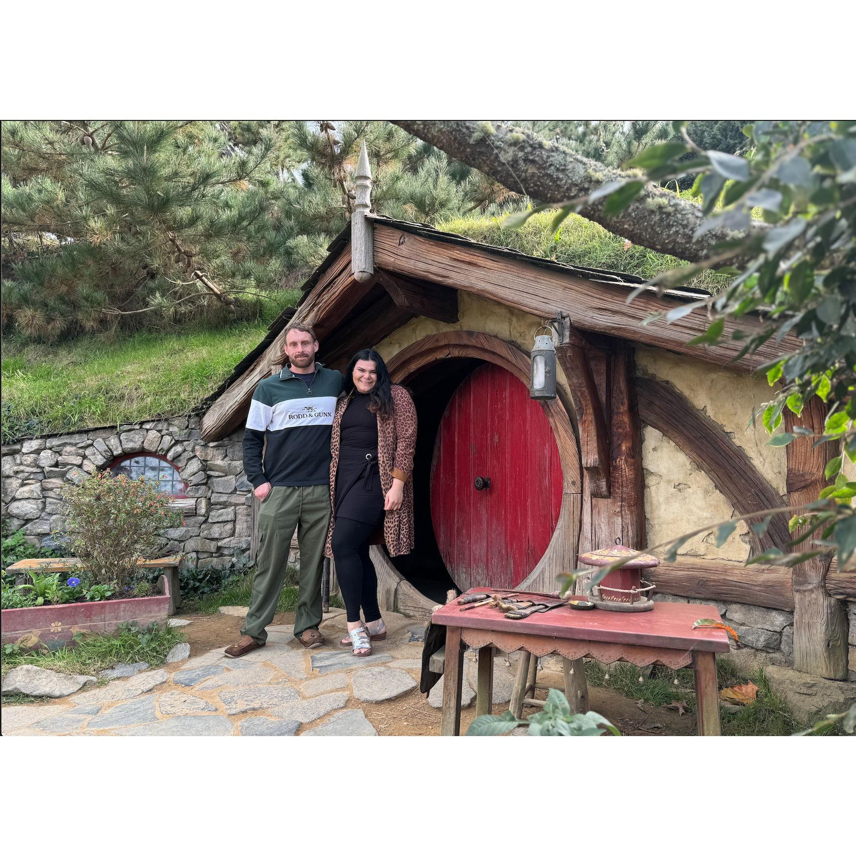 At Hobbiton (Lord of the Rings Movie Set) New Zealand 2024