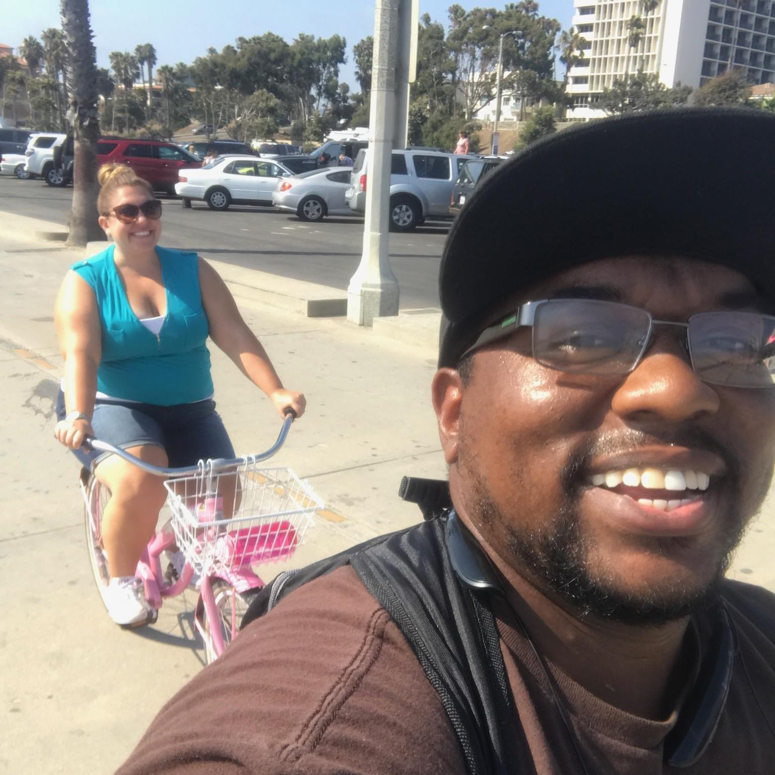 Venice Beach bike ride summer 2017