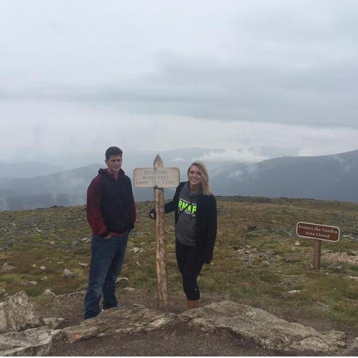 High above sea level in CO