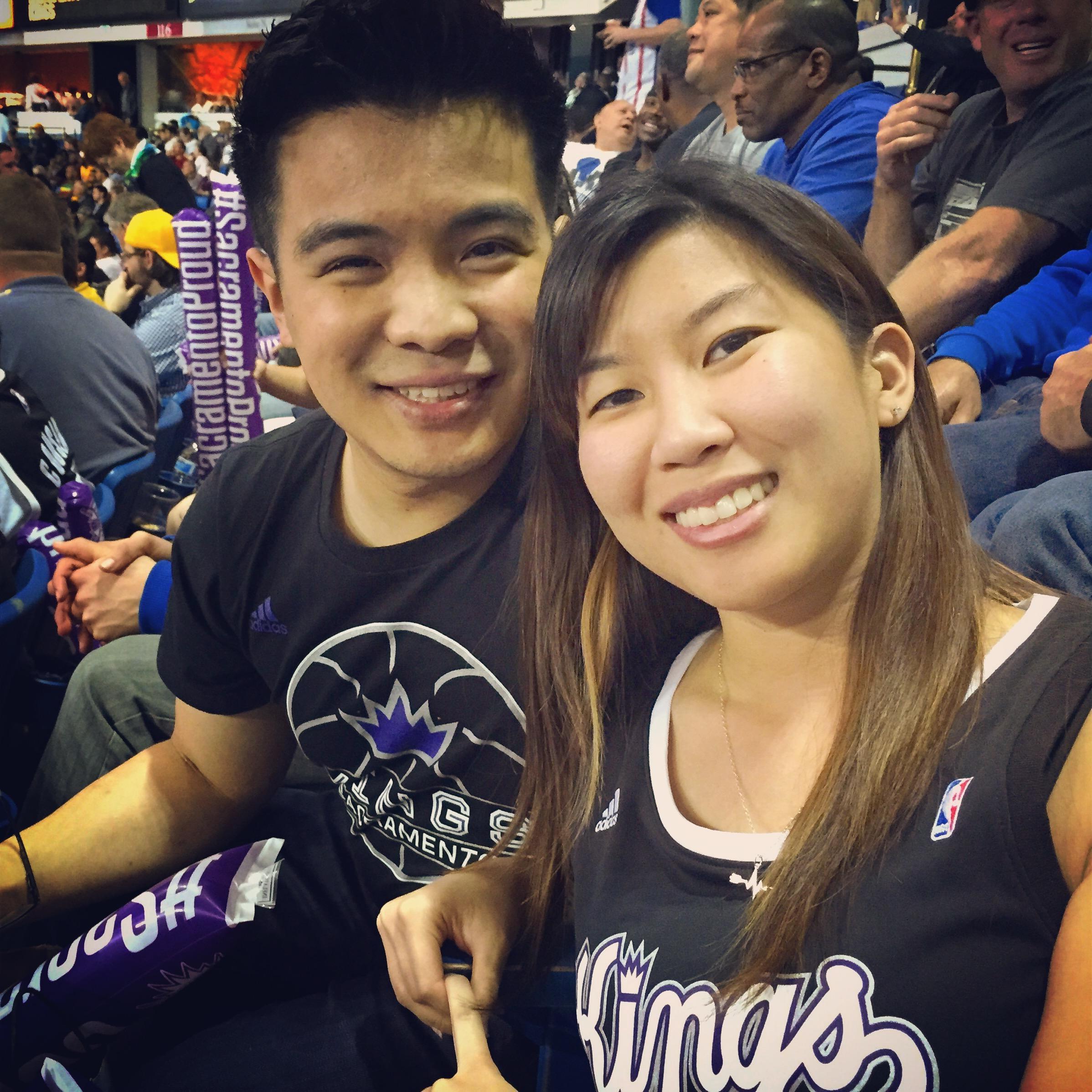 First Sacramento Kings/NBA game together! (February 2015)