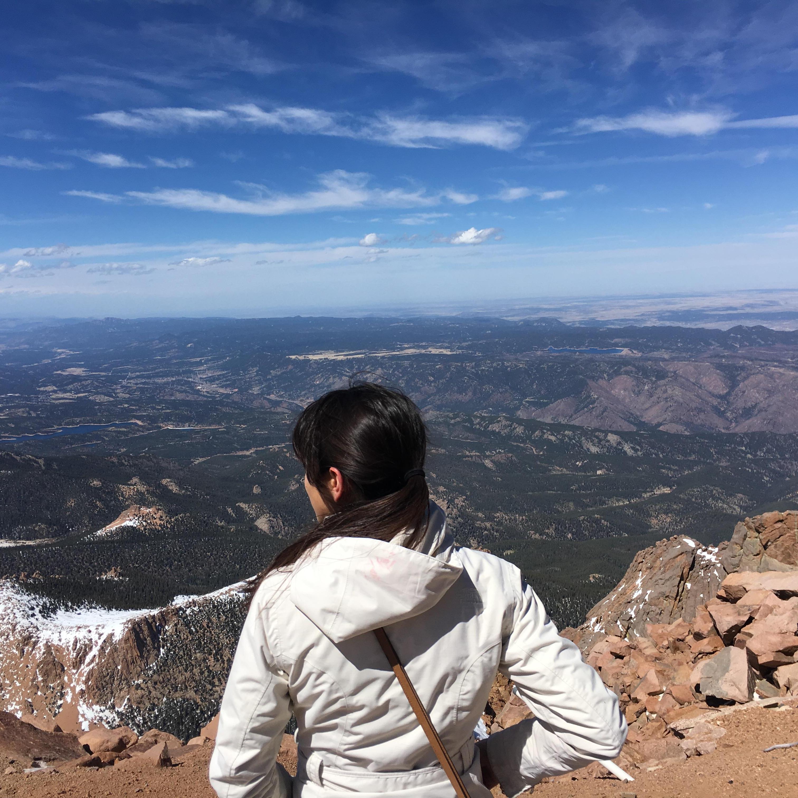 Pike's Peak; 14,000 feet in elevation!
Colorado, 2017