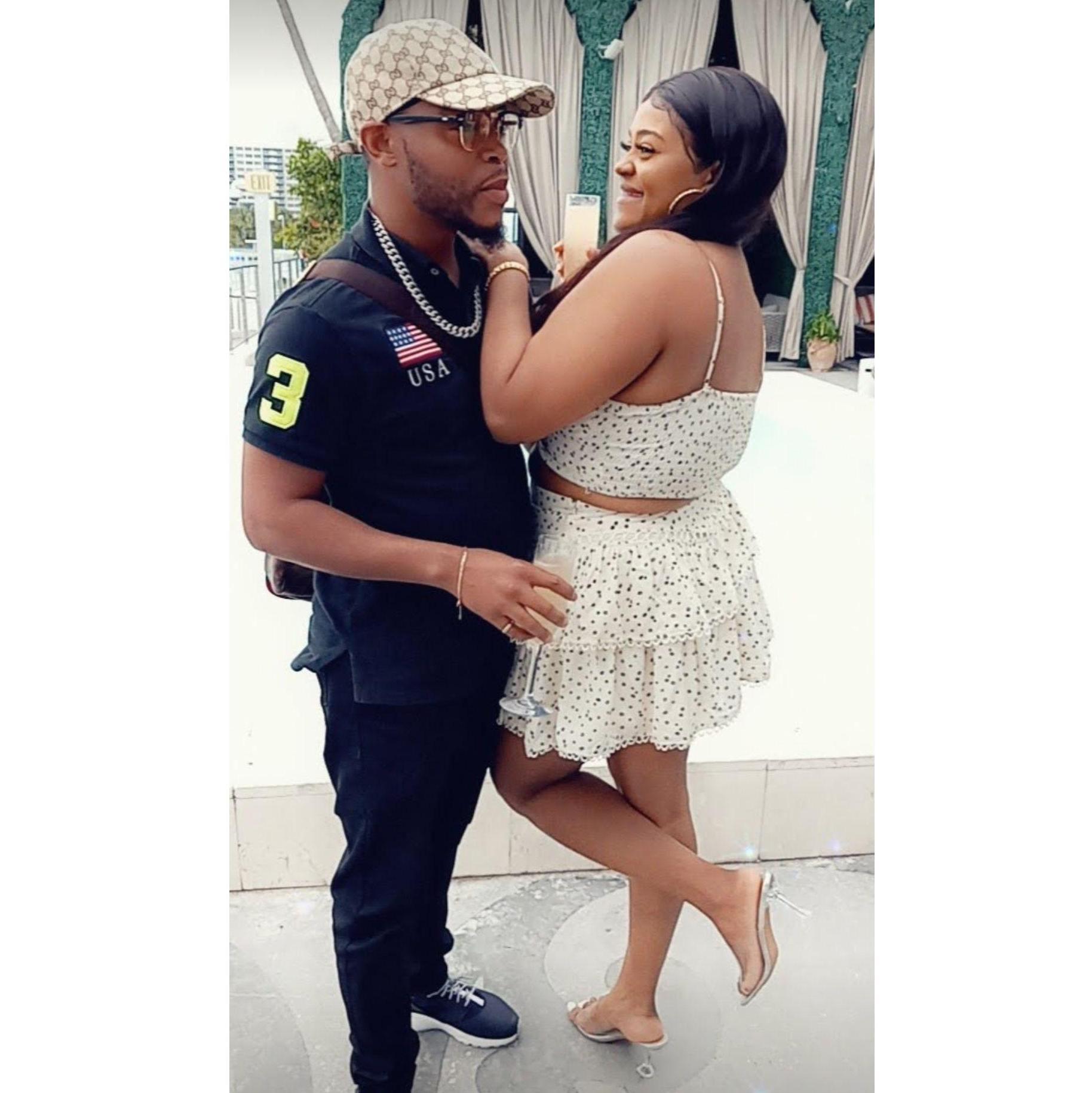 My first trip to Florida, visiting my baby!