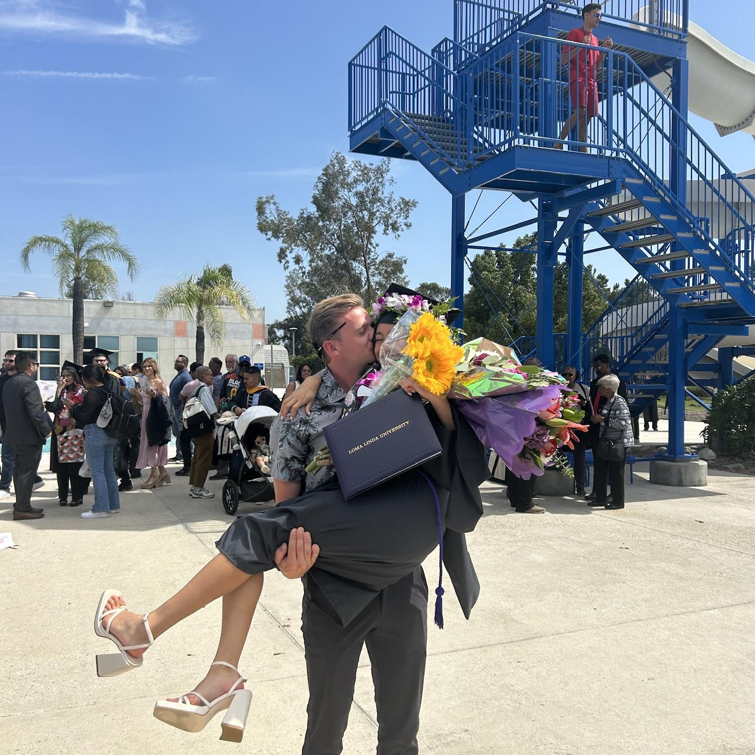 Sydney’s graduate school graduation from LLU - 2024