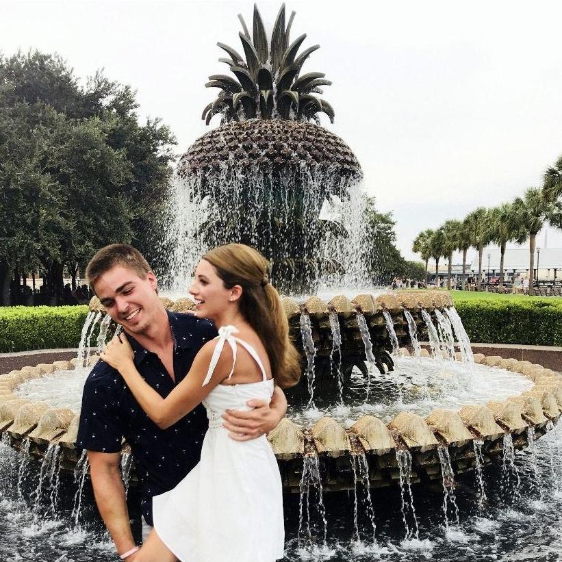 Our first vacation together in Charleston, South Carolina in 2018