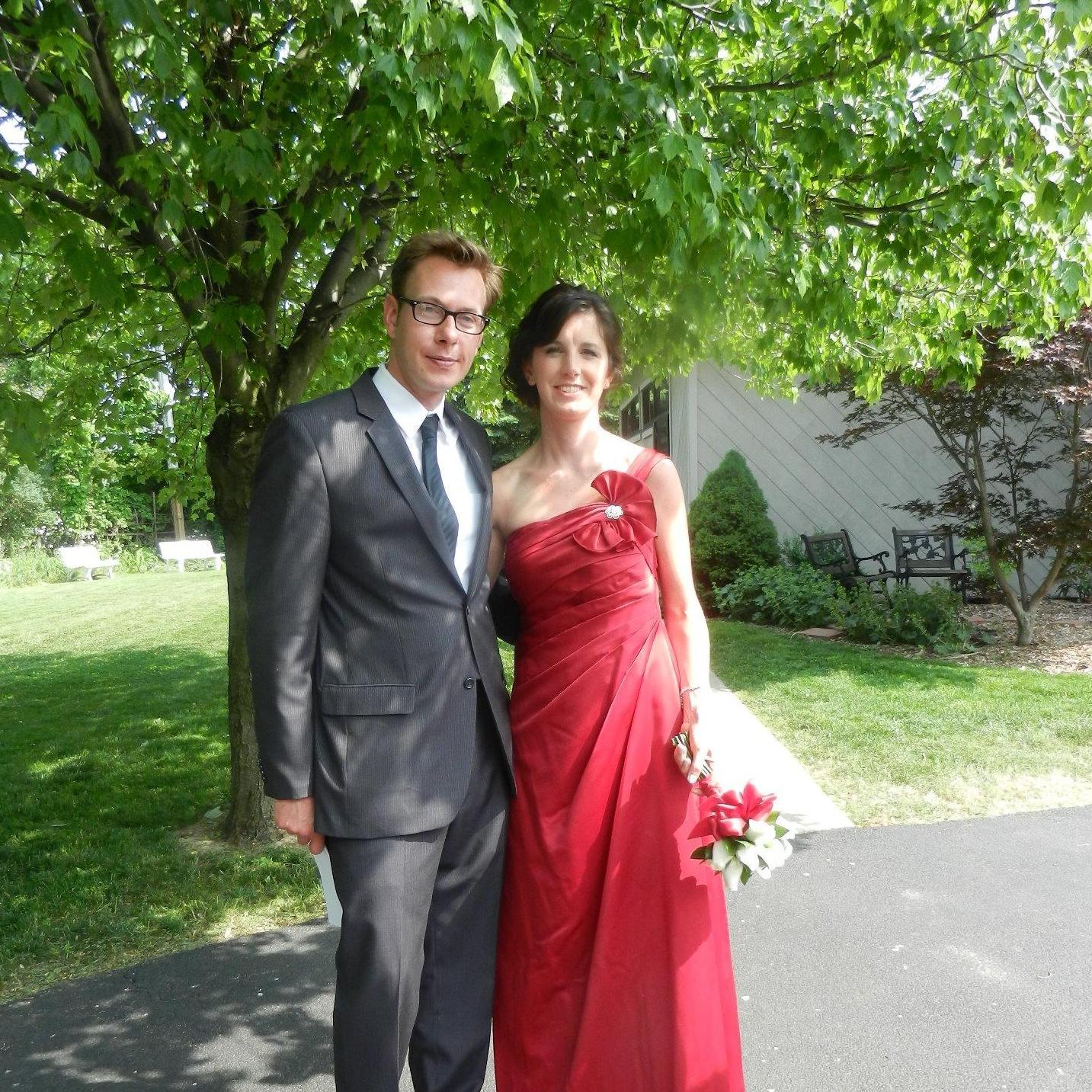 This was captured at my brother's wedding, we're looking dapper!