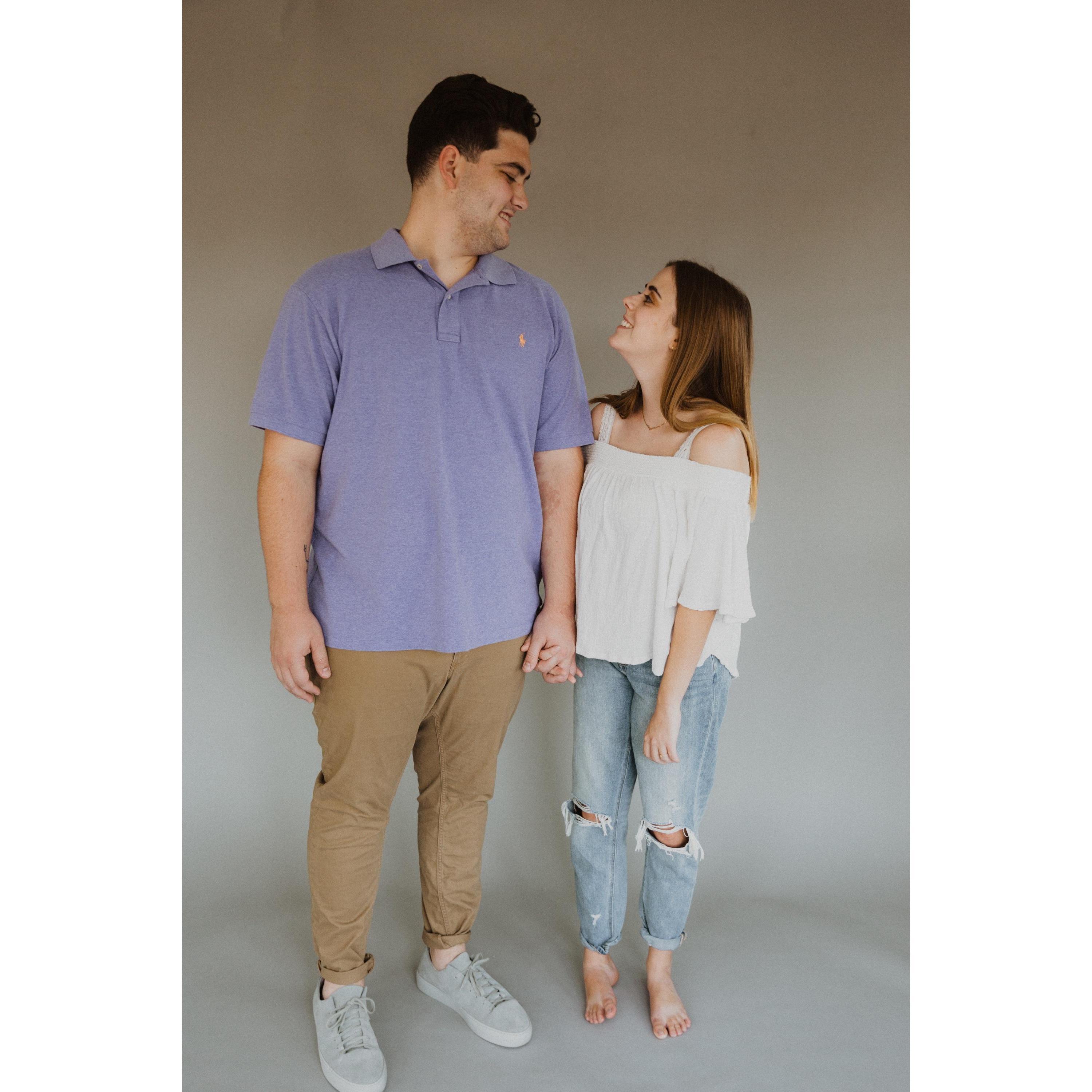 A whole foot in height difference.