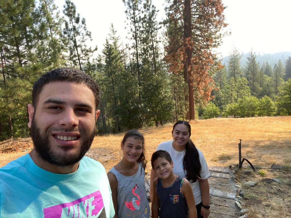 Family cabin trip