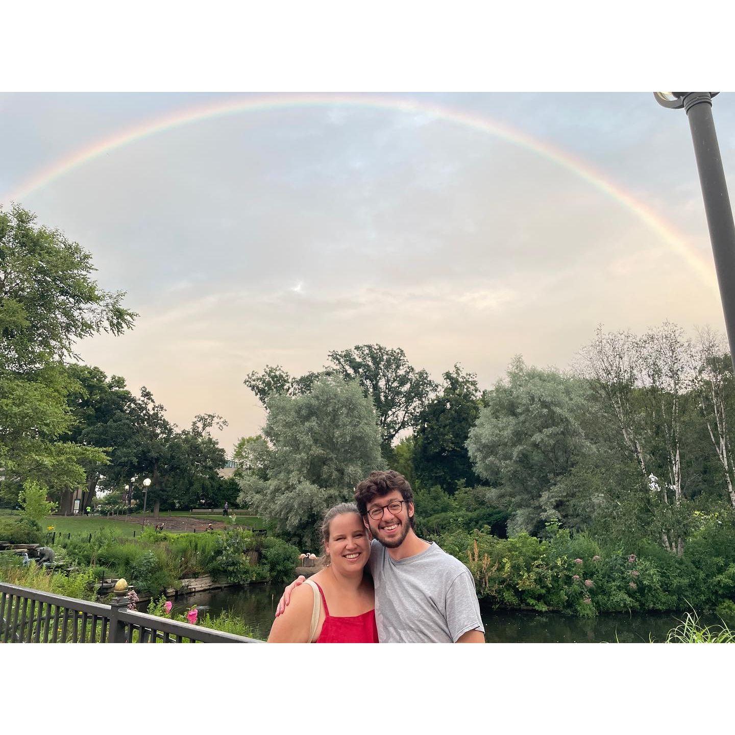 And even in downtown Chicago, Austin and Gretty have found pockets of natural beauty to hike and enjoy.