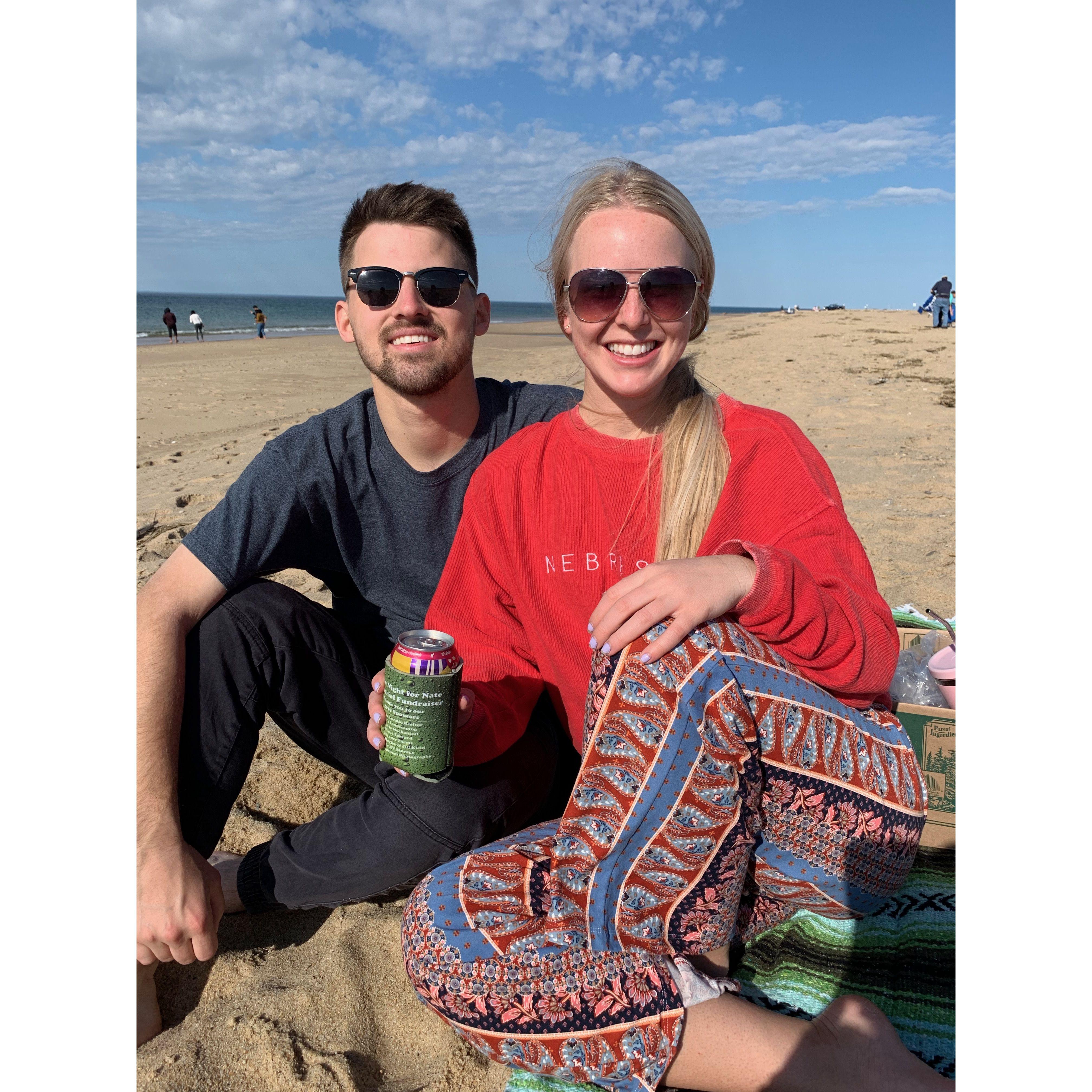 Beach day in Provincetown, MA.