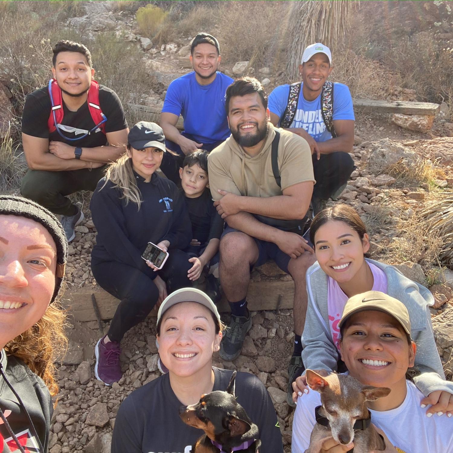 Hiking the Franklin Mountains 
November 2020