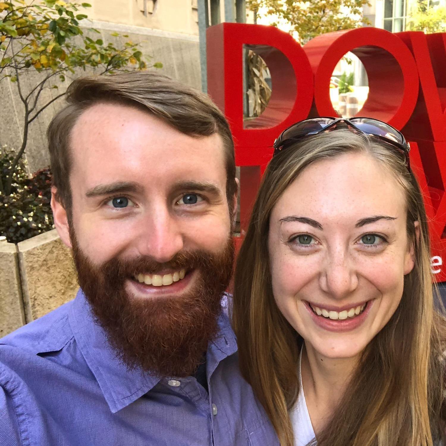 One of our first dates!