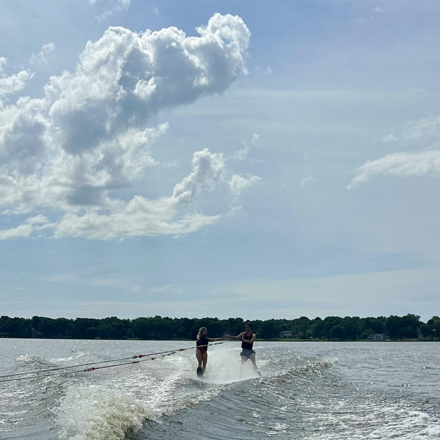 …and at Lake Butte Des Morts with the Schultz family!