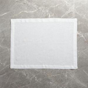 Helena White Linen Placemat