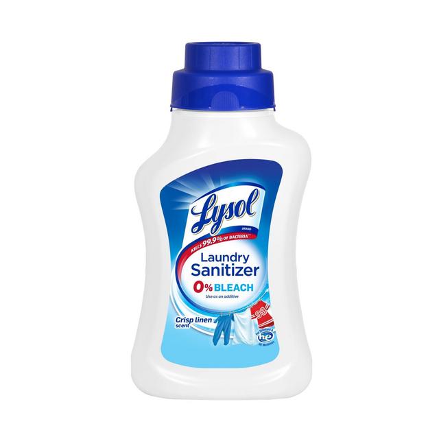 Lysol Crisp Linen Scented Laundry Sanitizer - 41 fl oz
