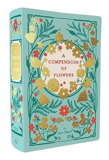 Bibliophile Ceramic Vase: A Compendium of Flowers