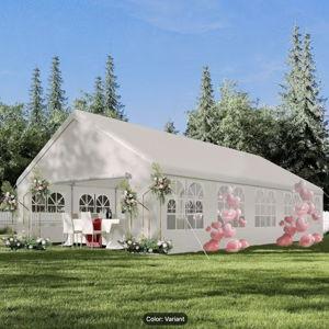 TOWALLMARK Upgraded Heavy Duty Galvanized Party Tent 20' x 32' - Outdoor Canopy