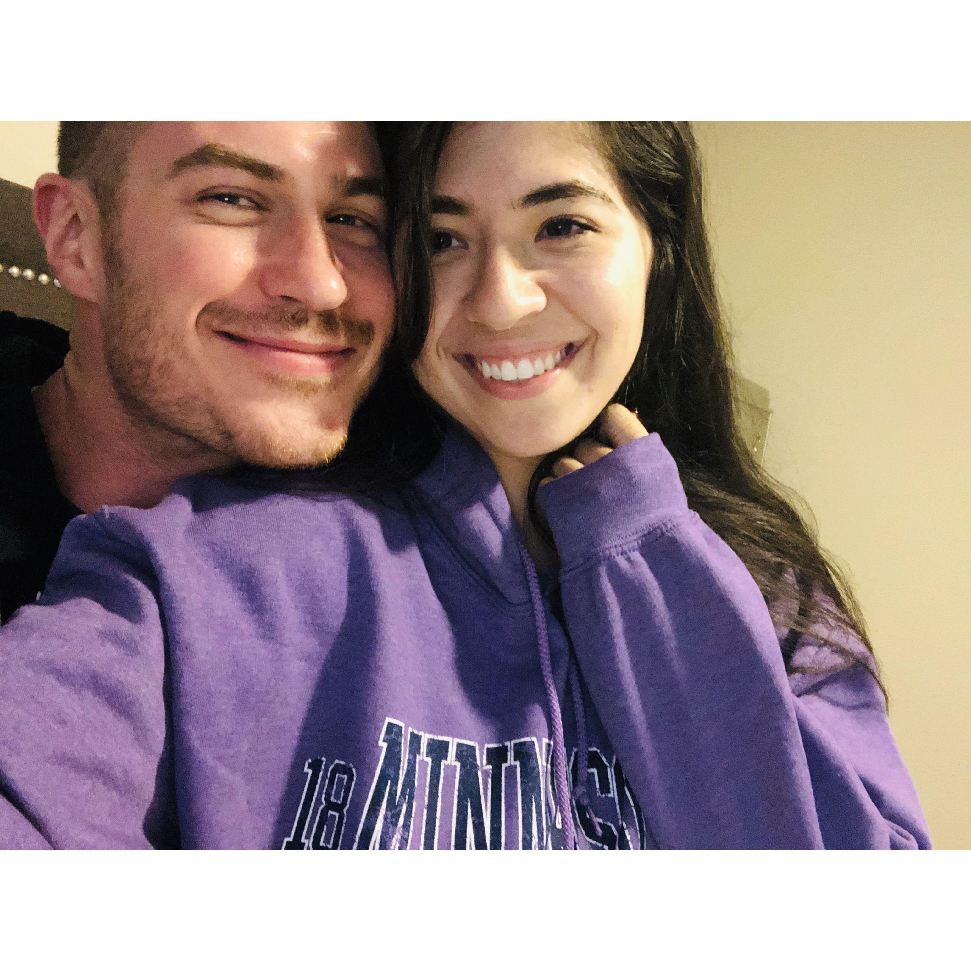 November 25, 2019. One of the first pictures we have together. The first time Ben came to see me in Florida and the first time seeing each other since that notorious flight.