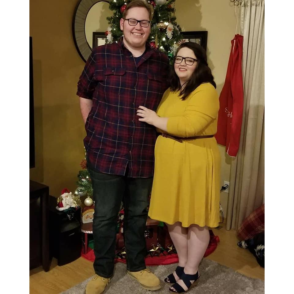 A semi-accurate representation of our height difference and also our first thanksgiving that we actually spent together.