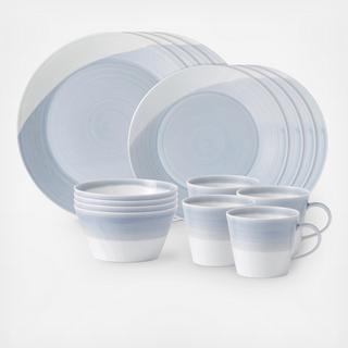 1815 16-Piece Dinnerware Set, Service for 4