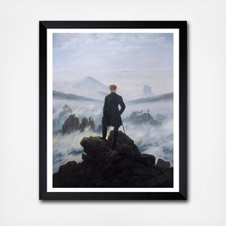 Friedrich - The Wanderer Framed Art