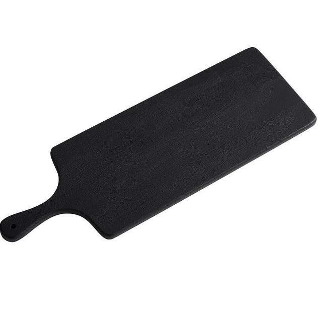 Chateau Acacia Wood Cheese Board, Long - Black