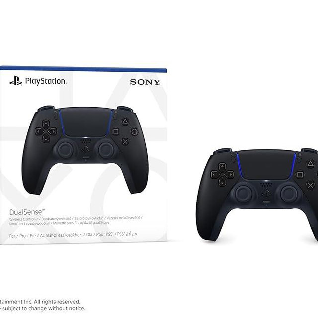 PlayStation DualSense Wireless Controller Midnight Black (Renewed)