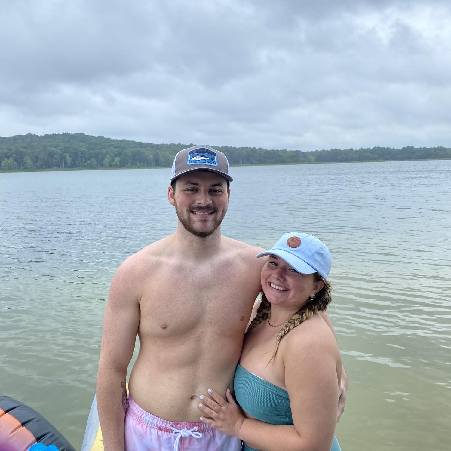 First lake trip in 2022. Was also our 2 year anniversary