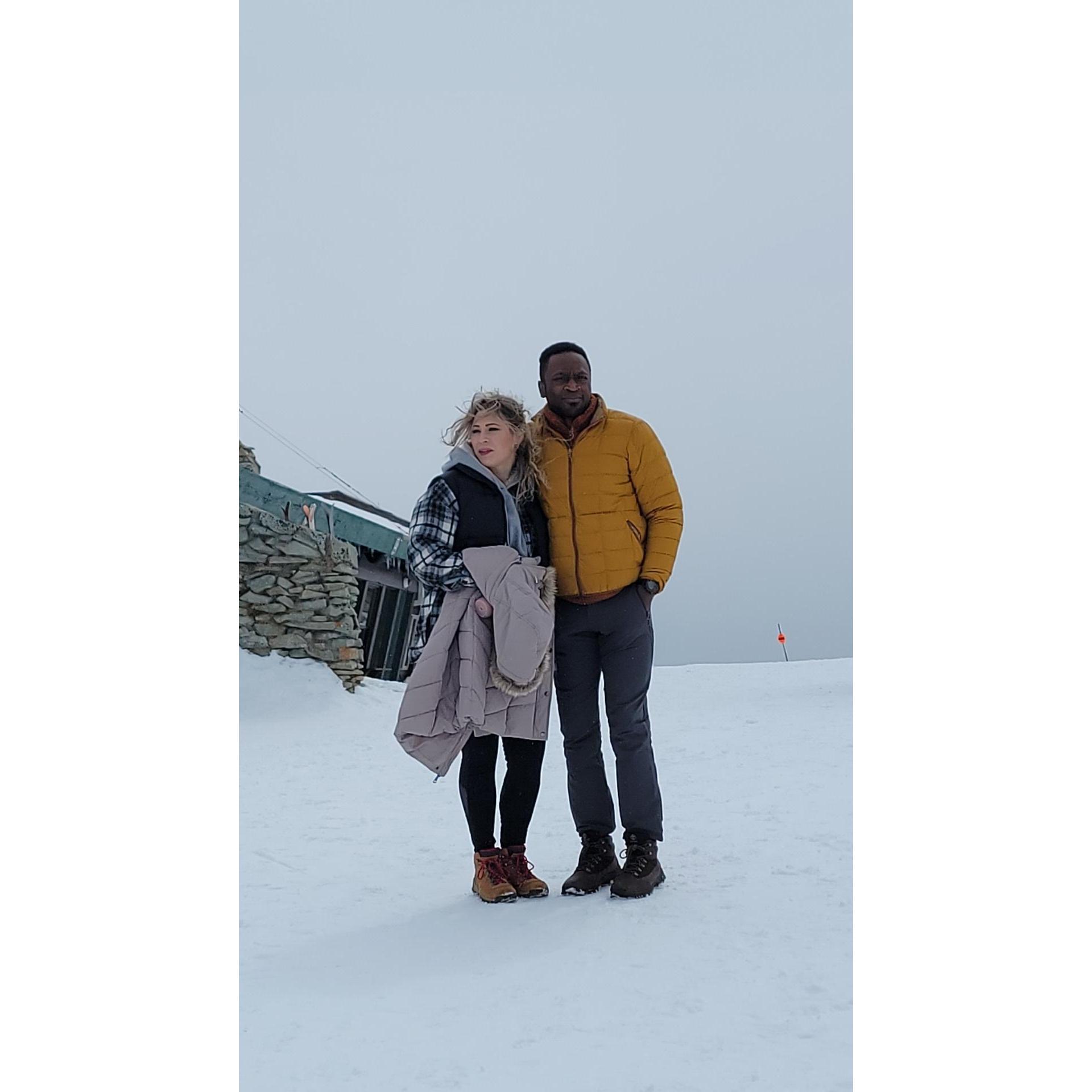 Beating the Seattle freeze on top of a chilly mountain with friends.
