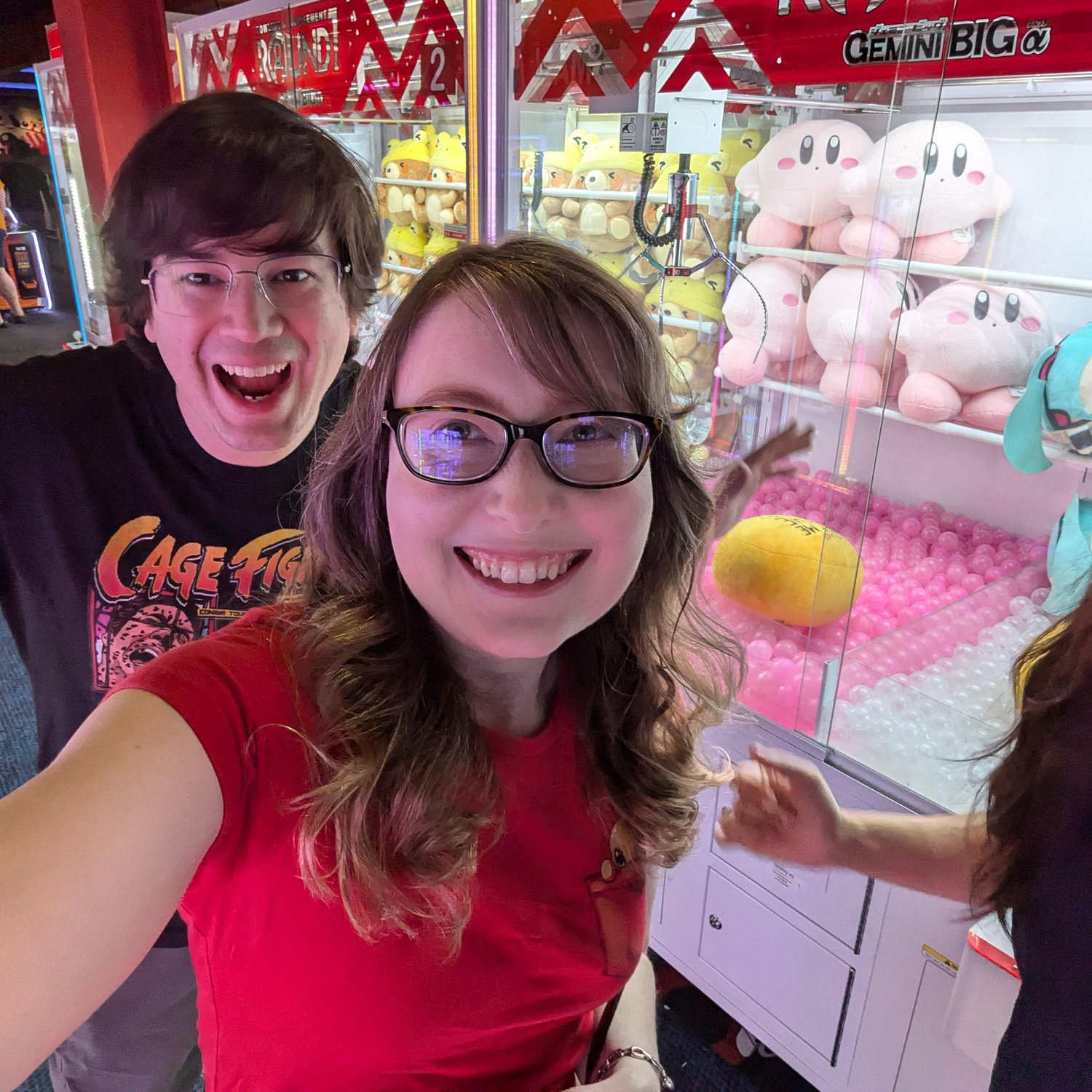 Visiting Round One arcade in Tukwila in 2024.