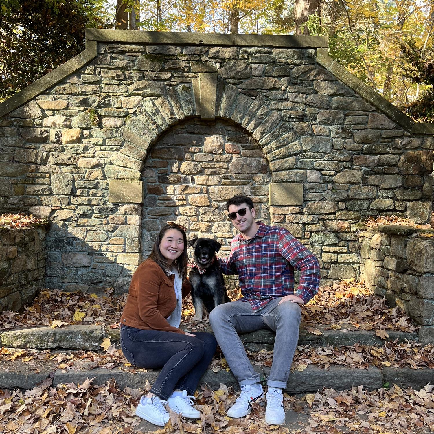 Fall & Melvin, 2 of our favorite things.