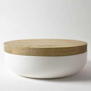 VINCENT VAN DUYSEN WHITE CERAMIC BOWL
