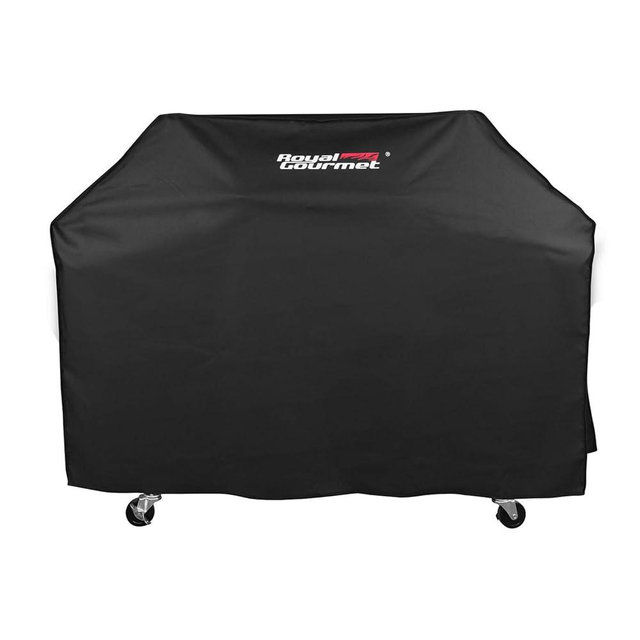 Royal Gourmet CR5903 59-Inch Grill Cover, Durable Oxford Polyester Outdoor BBQ Cover, Water Resistant, Weather Protection, Black
