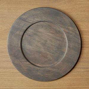 Brooks Grey Wood Charger