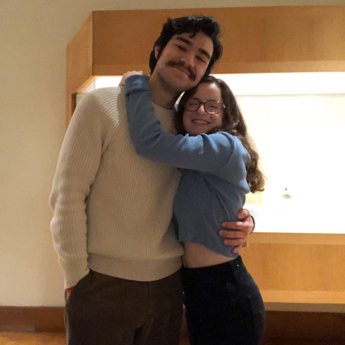 Our first Valentine's Day together! We went to the MFA in Boston!
