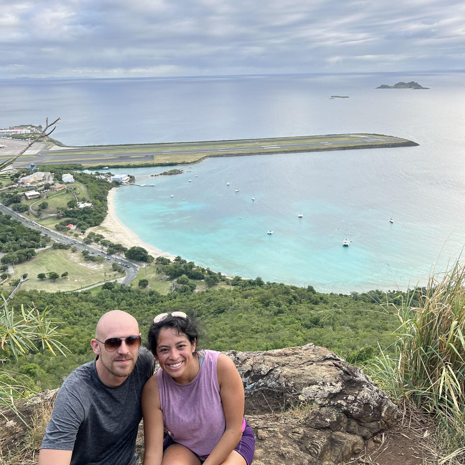 One of the first weekends in St. Thomas