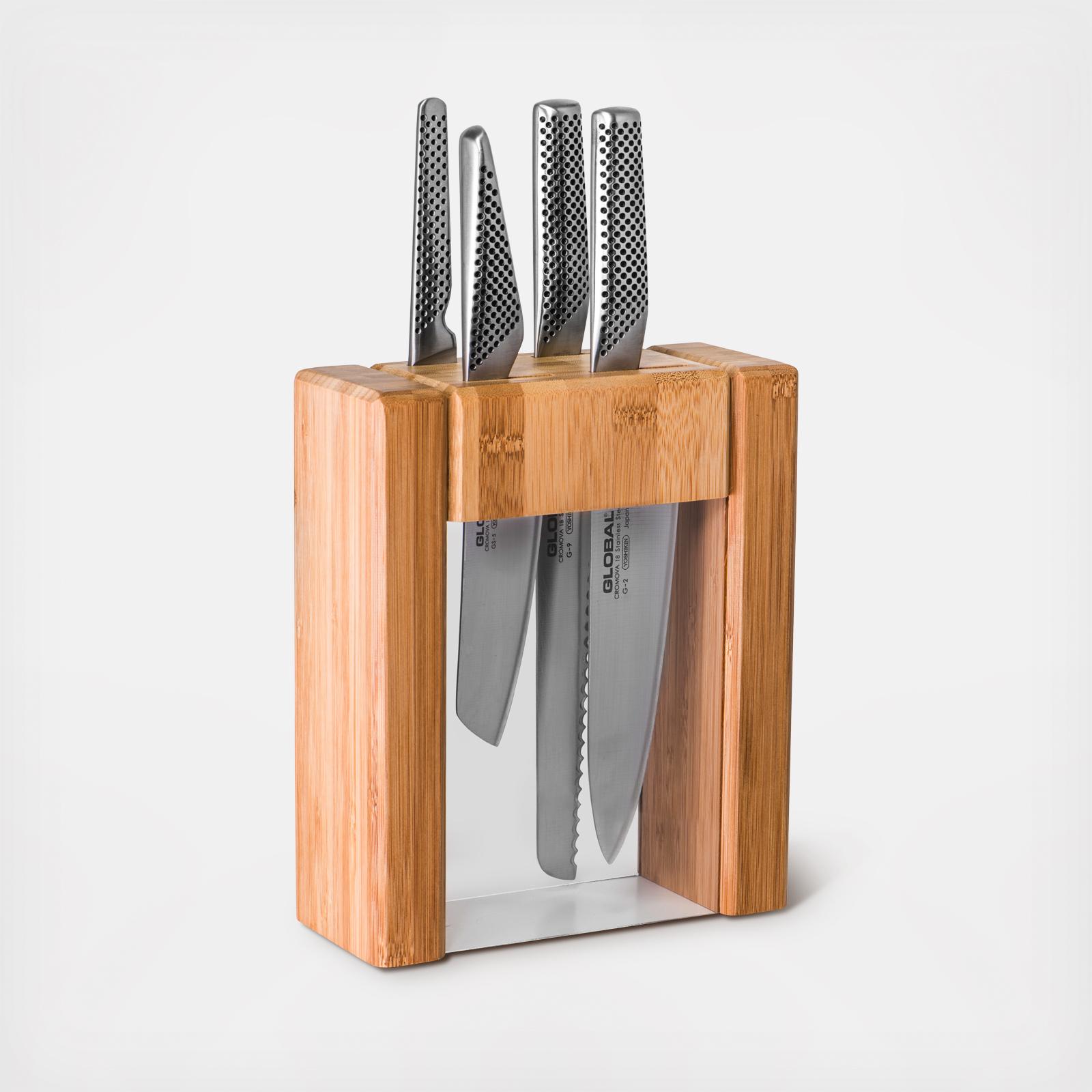 Global Takashi Knife Block 10 Pc Set